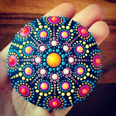 Meditativ Punkt Kunst Mandala Kurs (Thumbnail 1)