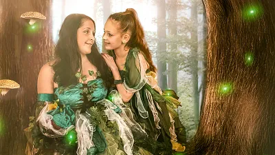 Feenzauber Deluxe – Fine-Art-Shooting für Mutter & Tochte (Thumbnail 2)