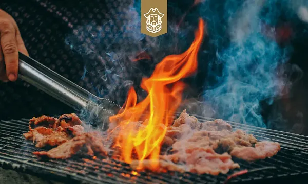 Grillabend auf der Terrasse