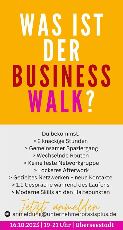 BusinessWalk von UnternehmerPraxisPlus (Thumbnail 1)