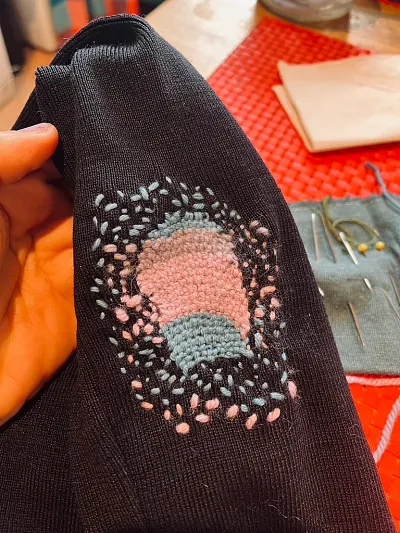 FLICKEN IS LOVE ♥︎ sichtbares Flicken von Textilien (Thumbnail 4)