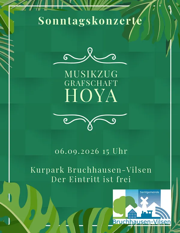 Sonntagskonzert mit dem Musikzug Hoya