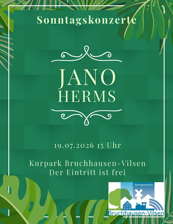 Sonntagskonzert mit Jano Herms