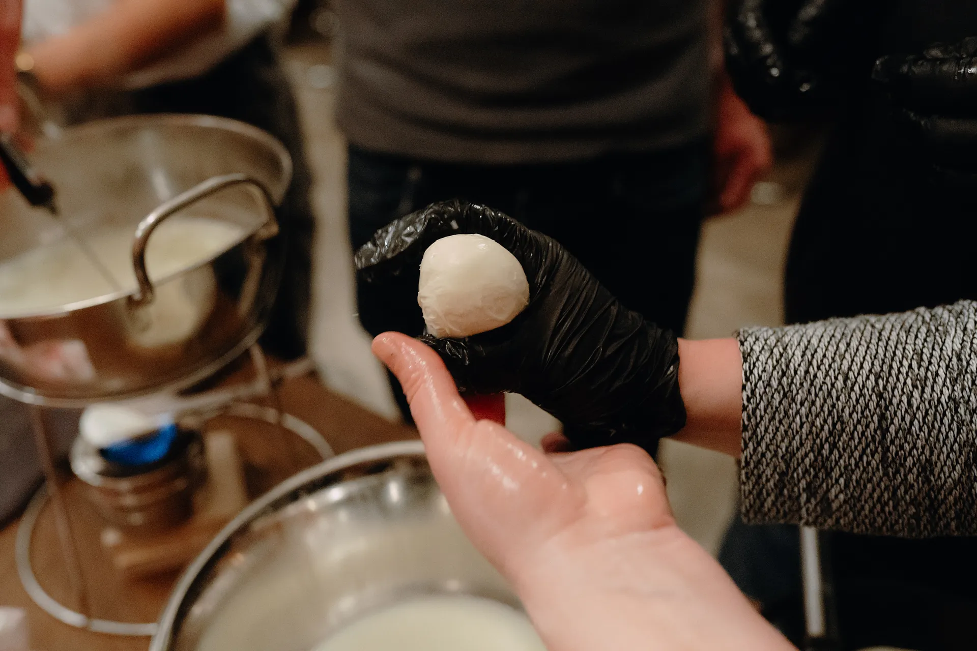 Mozzarella-Kurs mit Weinbegleitung in St. Georg/Hamburg (Thumbnail 3)