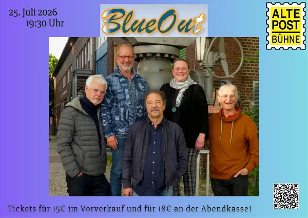 BLUE OUT - Rock, Funk and Soul - Live auf der Bühne für Beers
