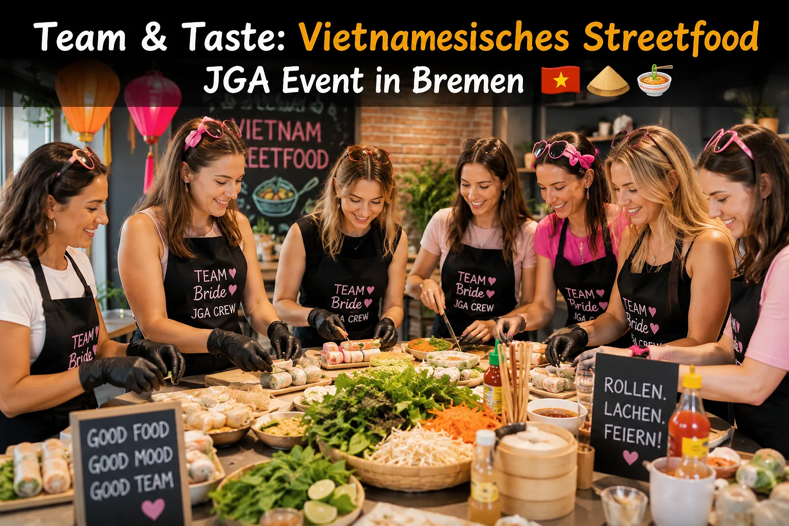 🍜 Team & Taste: Vietnamesisches Streetfood-JGA-Event in Bremen 🇻🇳✨