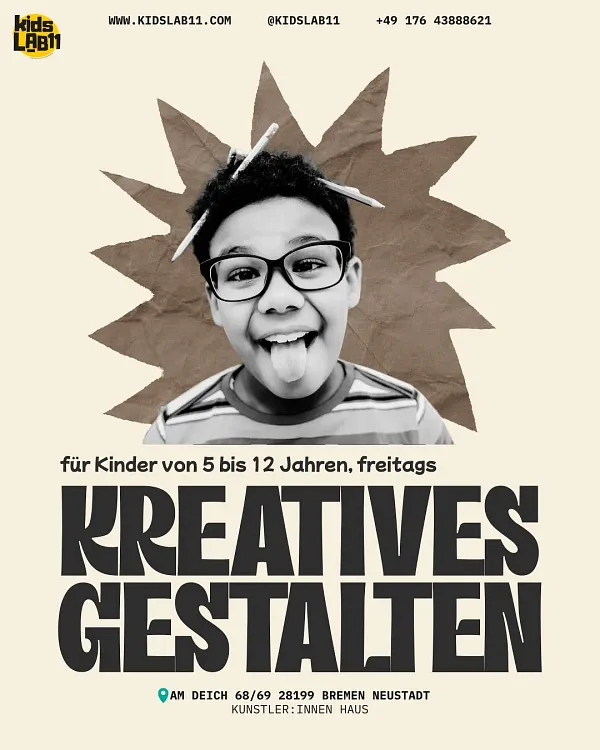 Kreatives Gestalten 5 - 8 Jahre / 9 - 12 Jahre
