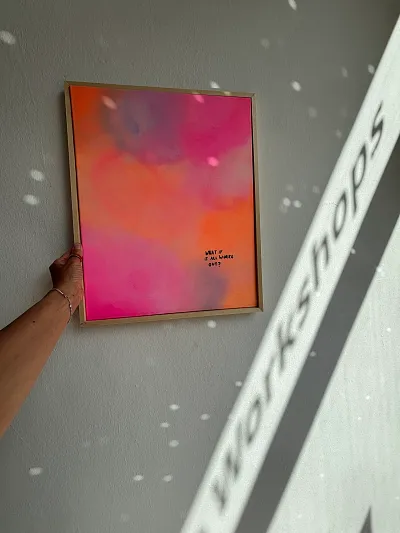 Art@8 - Abstraktes Zeichnen mit einem Glas Prosecco (Thumbnail 1)