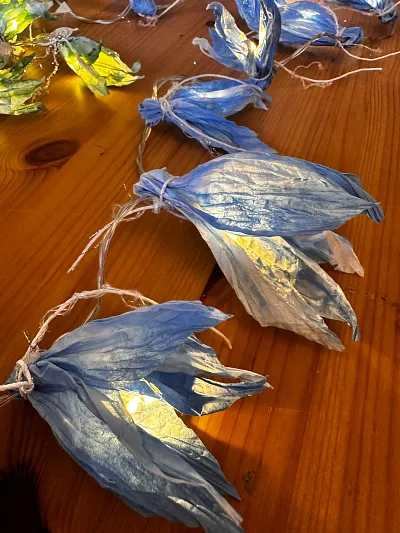 Kreativer Workshop Hamburg: florale Lichterkette (Thumbnail 4)