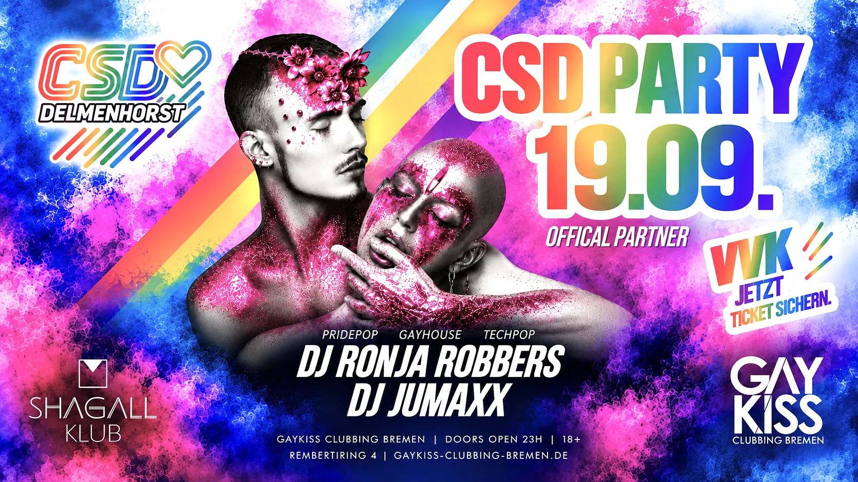 GAYKISS CLUBBING - CSD DELMENHORST PARTY 2026