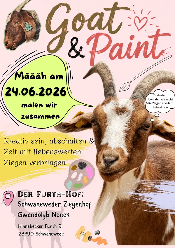 Goat and Paint