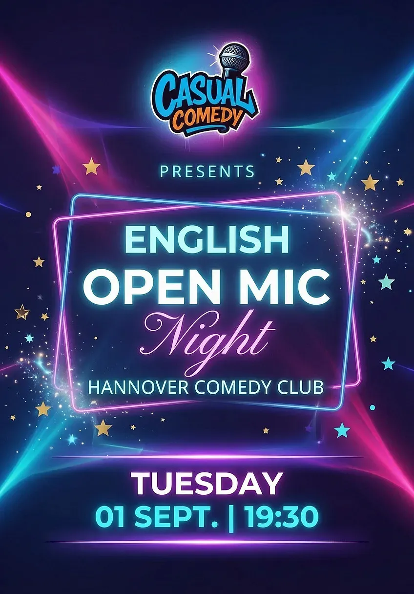Hannover - English Open-Mic Comedy (Titelbild)