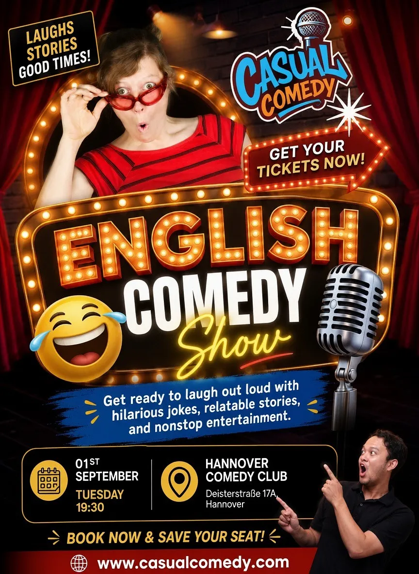 Hannover - English Open-Mic Comedy (Thumbnail 2)