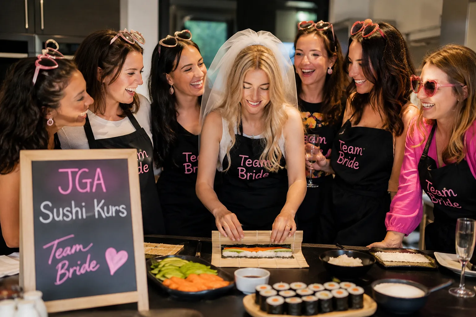 🍱💍 Der besondere JGA in Bremen – Sushi rollen, lachen & feiern 🎉✨