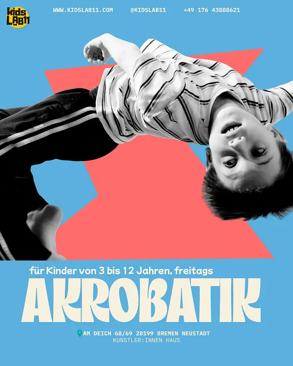 Akrobatik 3 - 5 / 6 - 8 Jahre / 9 - 12 Jahre