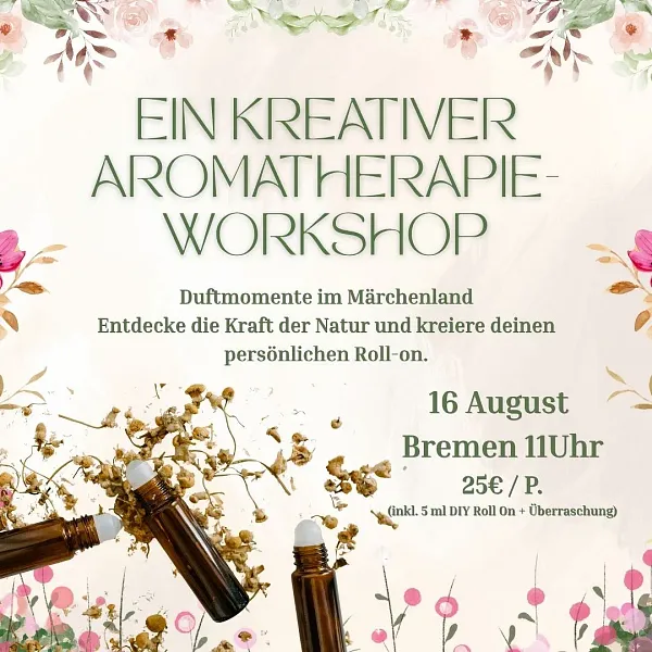 Ein kreativer Aromatherapie - DIY Workshop