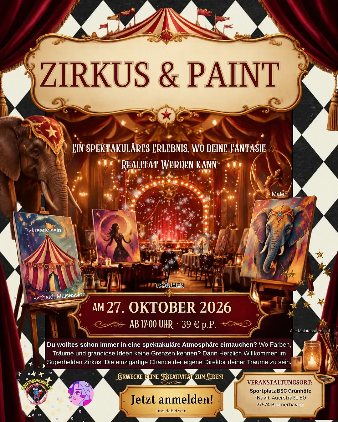 Zirkus and Paint🎪✨